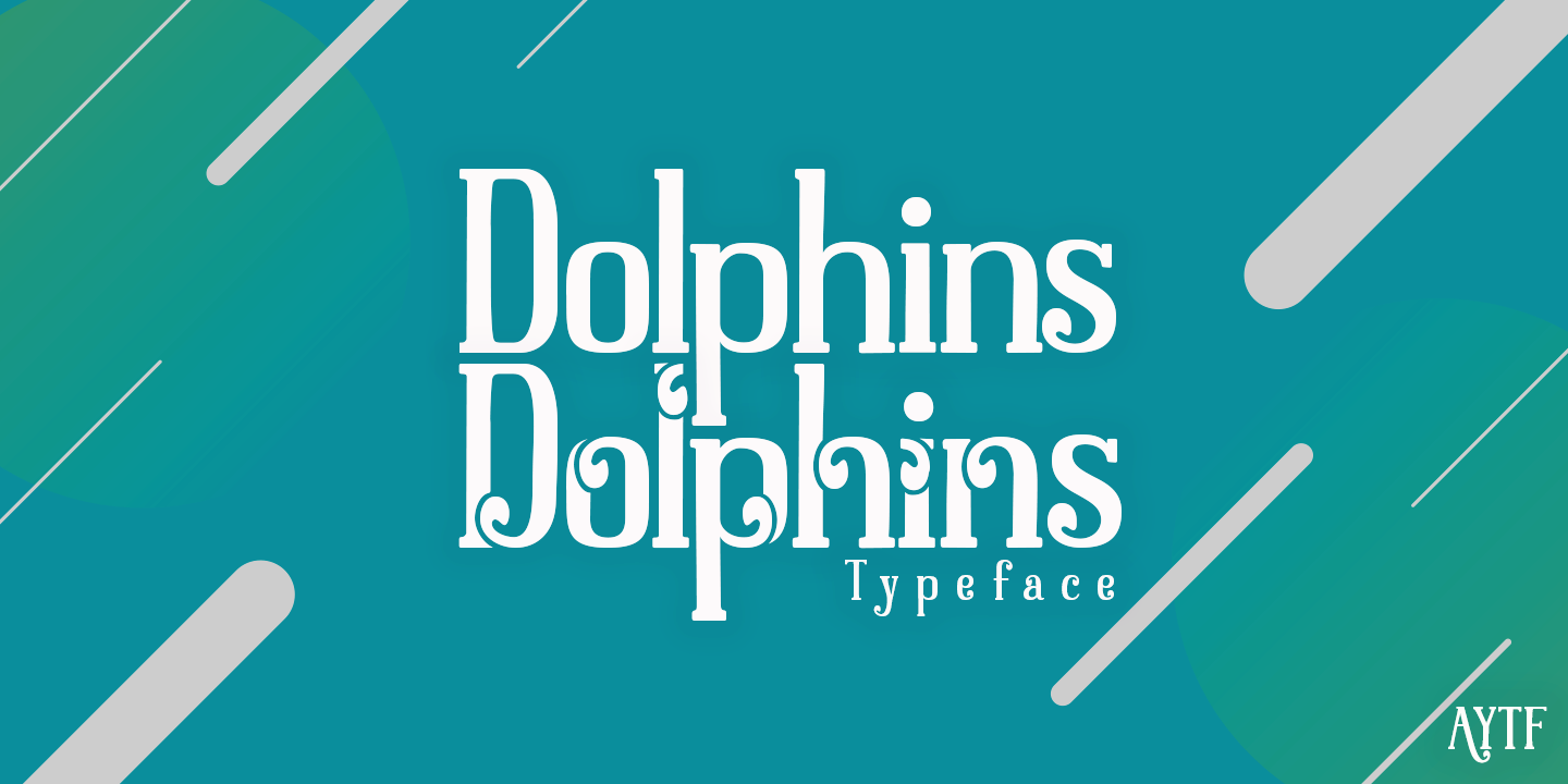 폰트 Dolphins